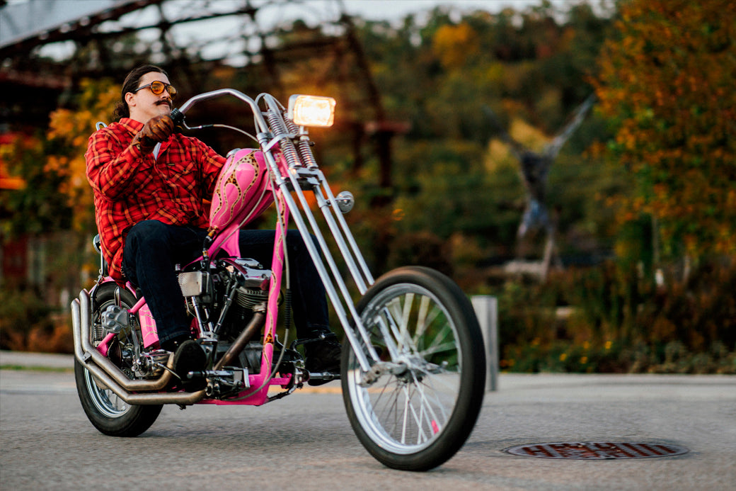 Pink Panther Shovelhead