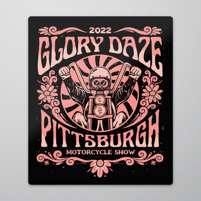 Glory Daze 2022 Chopper Sticker