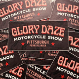 Glory Daze Pittsburgh Sticker