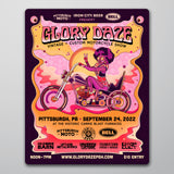 Glory Daze Spaceman Sticker