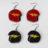 Motorcycle Helmet Earrings