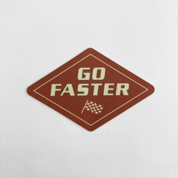 Go Faster Sticker