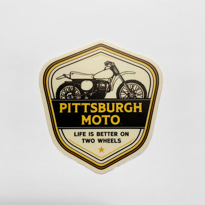 Two Wheels Sticker