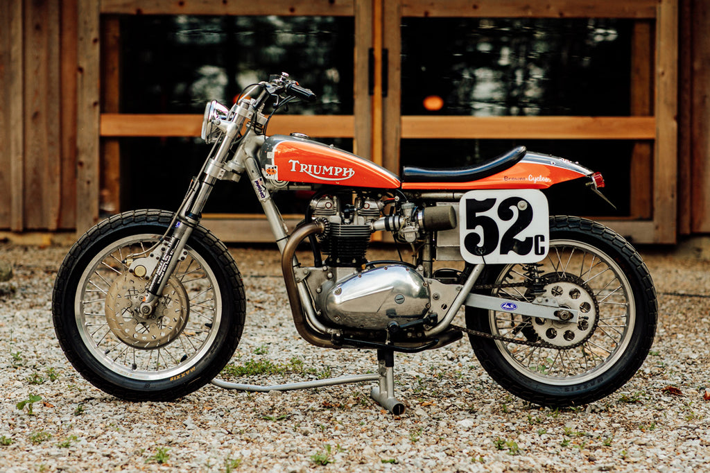 Terry Knight Racing Frames Triumph 750 Dirt Track Racer – Pittsburgh Moto – Pittsburgh's Custom ...