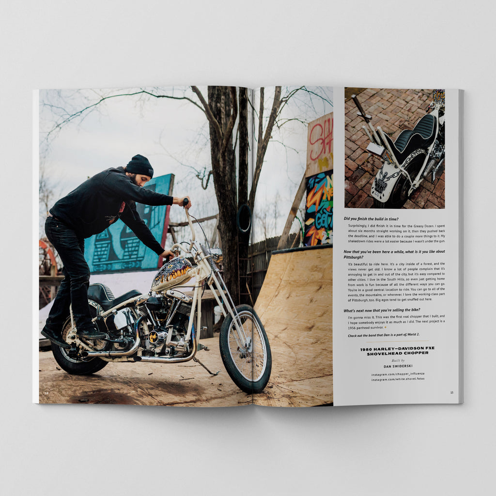 Pittsburgh Moto - Number 13 – Pittsburgh's Custom Motorcycle Culture