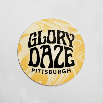 Glory Daze Circle Sticker